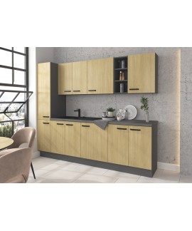 Meble kuchenne Nessa/ Scandi 260 cm IV