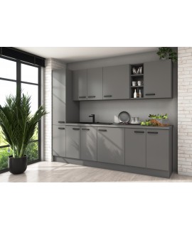 Meble kuchenne Nessa/ Scandi 260 cm V