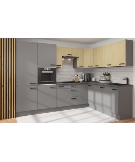 Meble kuchenne Nessa/ Scandi 300 x 210 cm VII