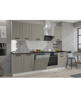 Zestaw mebli kuchennych Lena WH  I 250 cm