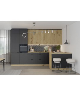 Meble kuchenne zmontowane Luna  III 380 cm