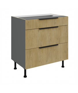 SZAFKA KUCHENNA CREMONA ANT 80 D 3S BB