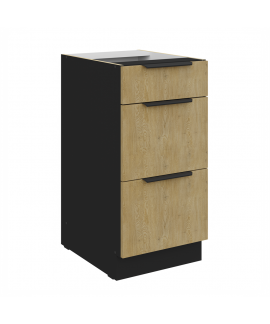 SZAFKA KUCHENNA CREMONA BL 40 D 3S BB