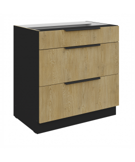 SZAFKA KUCHENNA CREMONA BL 80 D 3S  BB