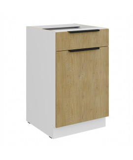 SZAFKA KUCHENNA CREMONA WH 50 D 1F 1S  BB