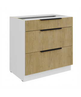 SZAFKA KUCHENNA CREMONA WH 80 D 3S  BB