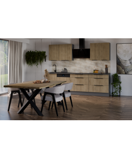 Meble kuchenne Cremona Antracyt  270 cm