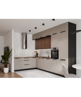 Meble kuchenne Aria 210 x 350 cm, wys. 246 cm