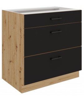 SZAFKA KUCHENNA 80 D 3S BB MODENA PREMIUM BOX